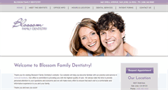 Desktop Screenshot of blossomdentist.com